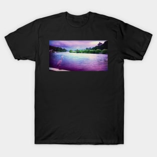 Heron at Dusk T-Shirt